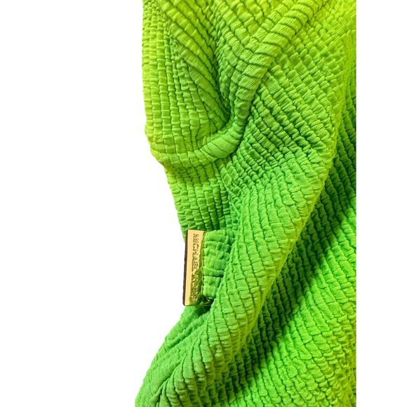 Brand New Michael Michael Kors Women's Size 10 Green Apple One Piece Swimsuit - Picture 16 of 16